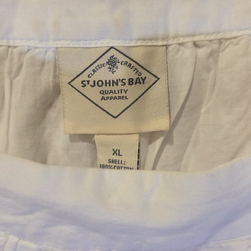 St. John's Bay White Kids Bottoms